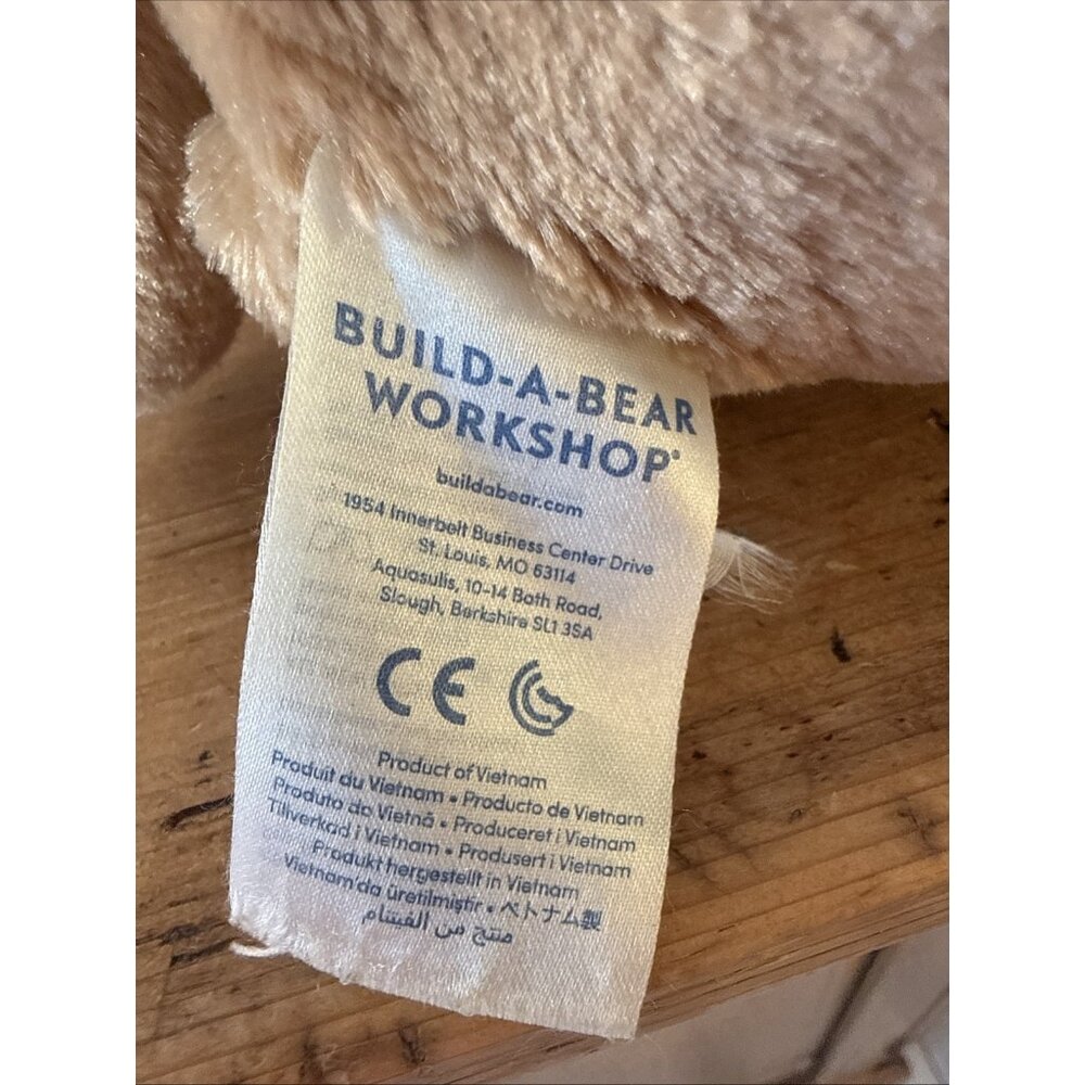 BAB Plush  Build A Bear Workshop Bunny Rabbit Stuffed Animal 15in - Picture 4 of 11